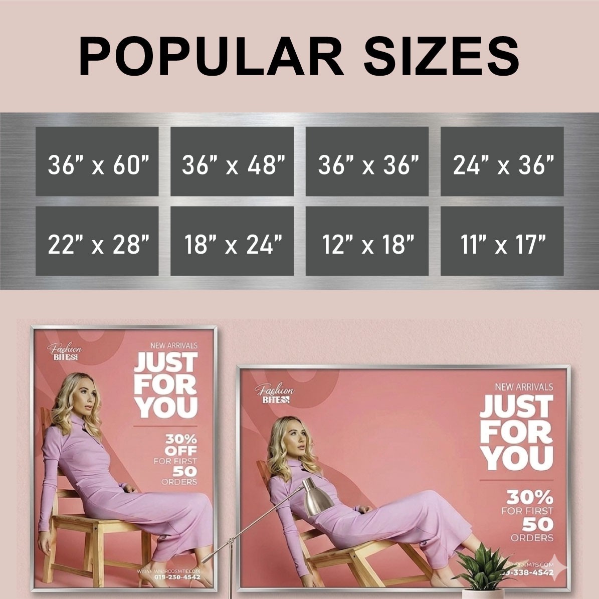 Large Posters Prints on Premium Semi Matte Photo Paper