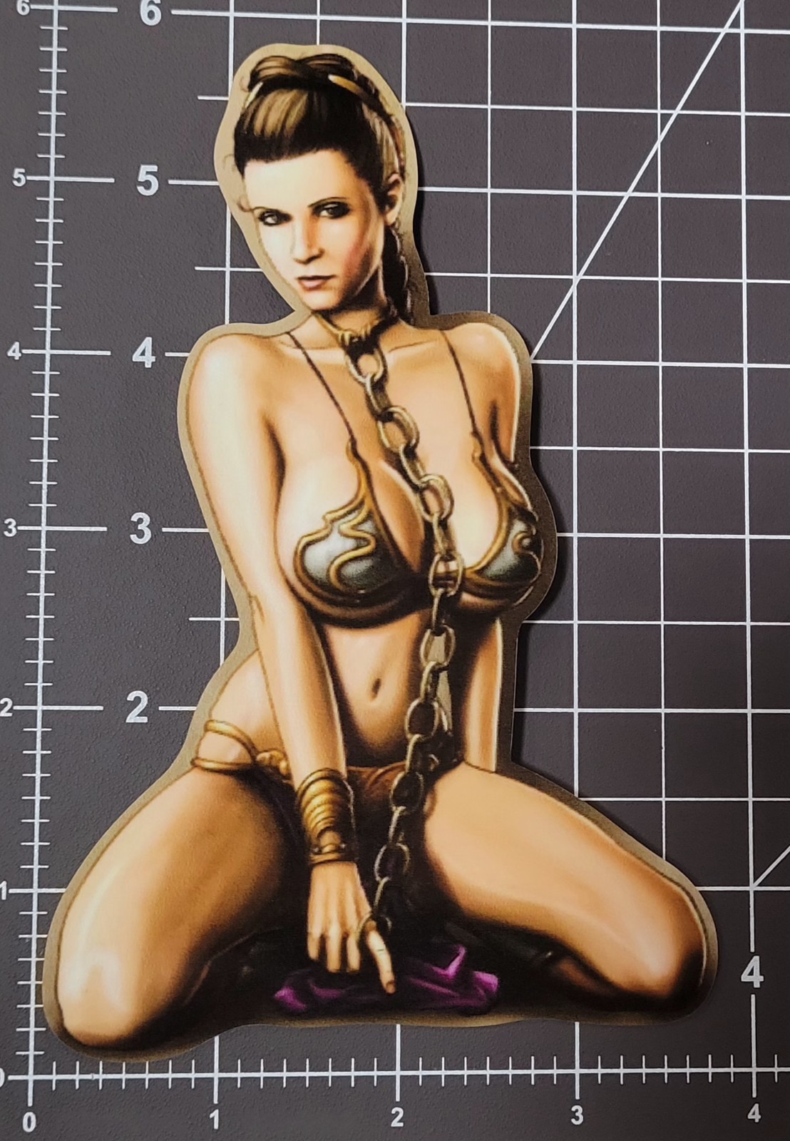 Star Wars Princess Leia V1 Sticker 6"