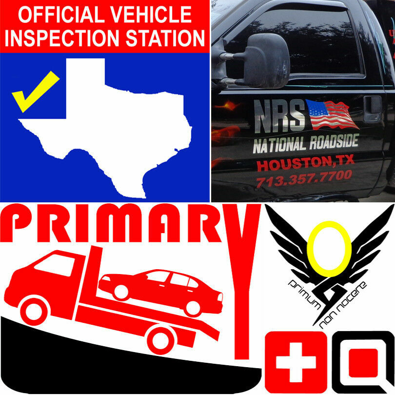 CUSTOMIZED WEATHER PROOF VINYL DECAL / STICKER – ANY LOGO / IMAGE AND LETTERING