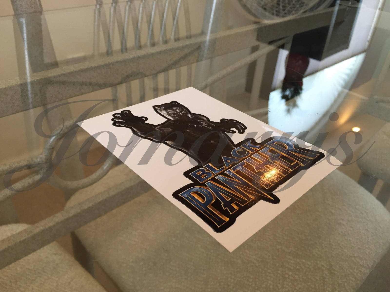 Marvel Black Panther Action Stickers Decal Vinyl Sign Comic Movie Avengers