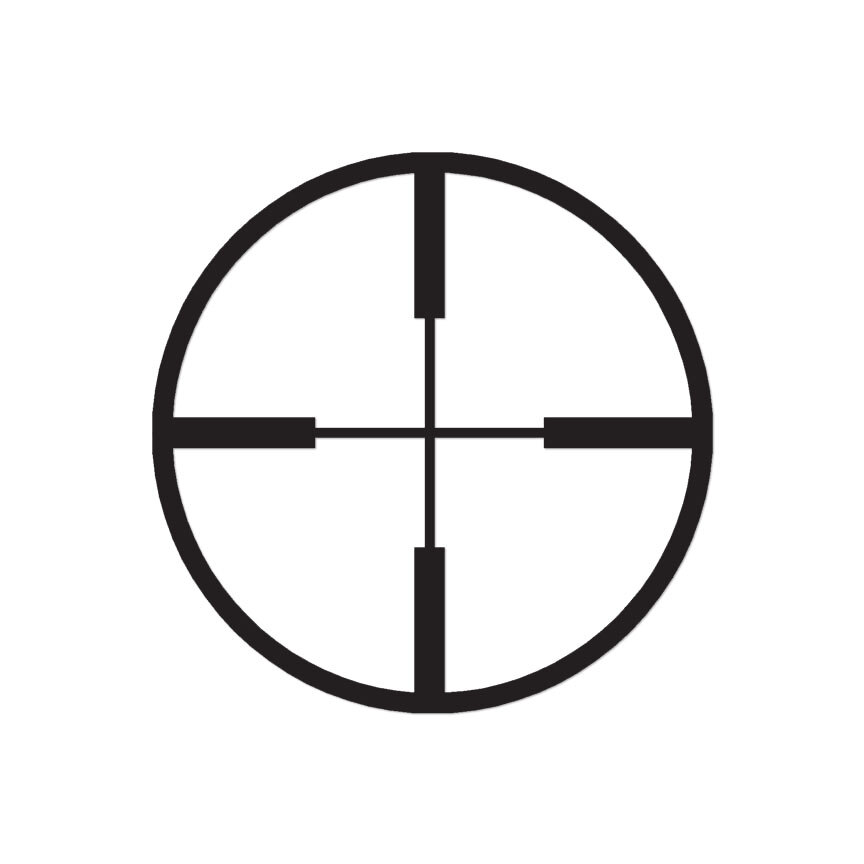Crosshairs Target – Vinyl Decal Sticker – Multiple Color & Sizes – ebn184