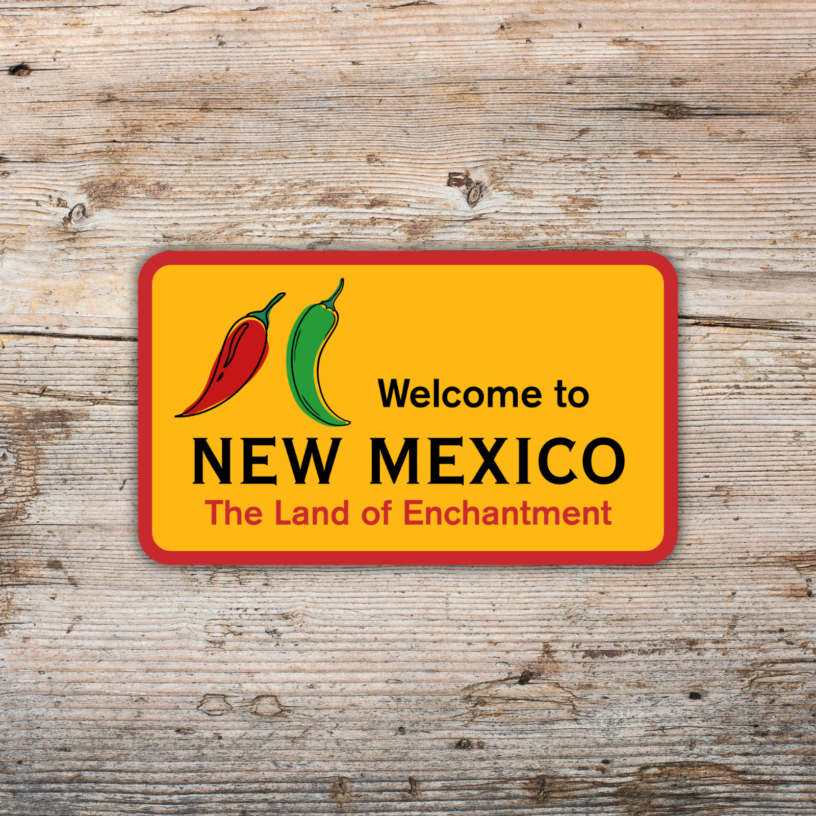 Welcome to New Mexico Sticker The Land of Enchantment Vinyl Waterproof Decal