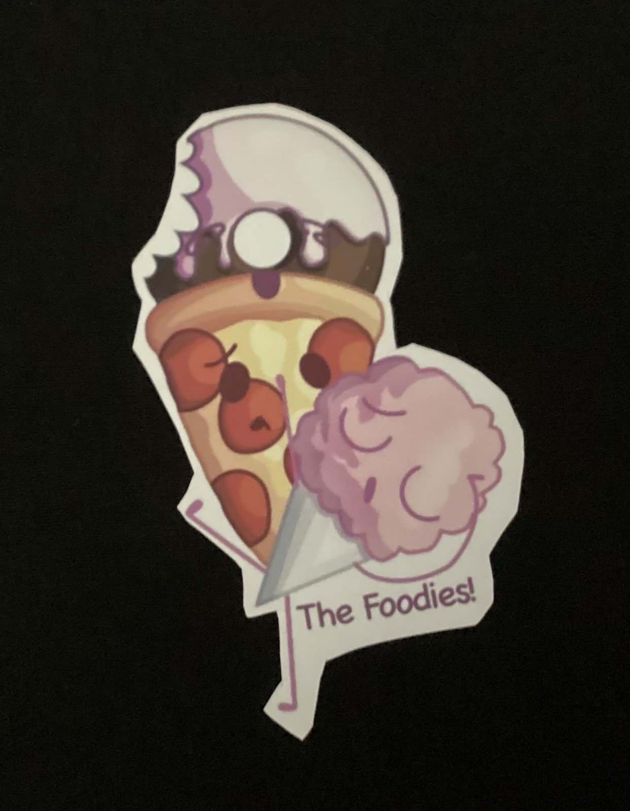 The foodies pizzie flossy and glaze battle to return home stickers