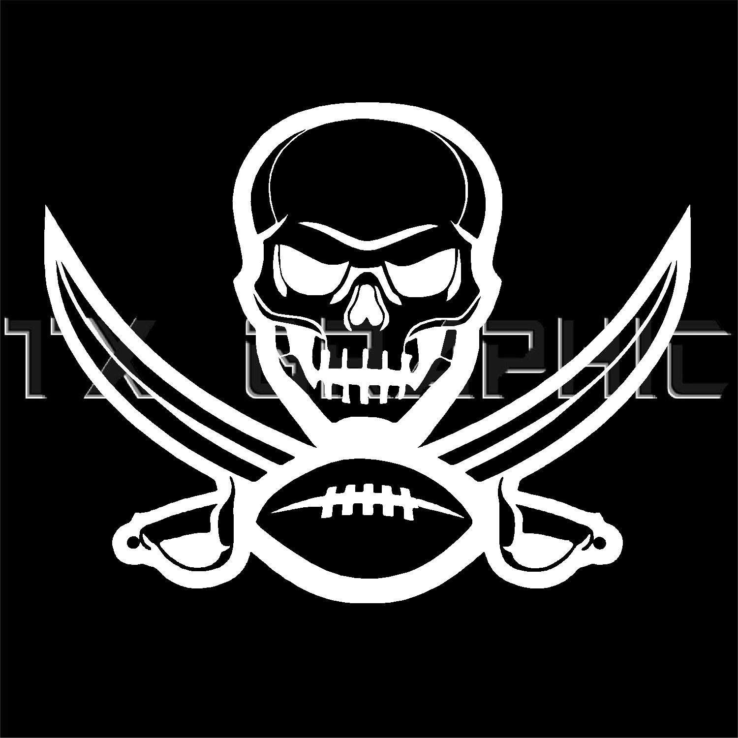 TAMPA BAY BUCCANEERS BUCS STICKER VINYL DECAL FOOTBALL