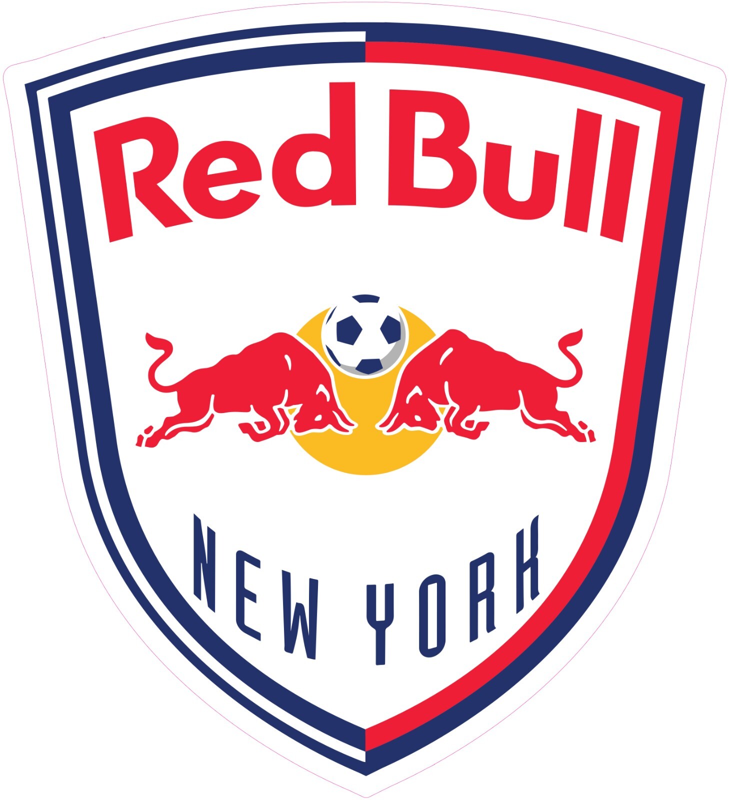 New York Red Bull Soccer Vinyl Decal Sticker Car Truck Bumper Laptop Mug Tumbler