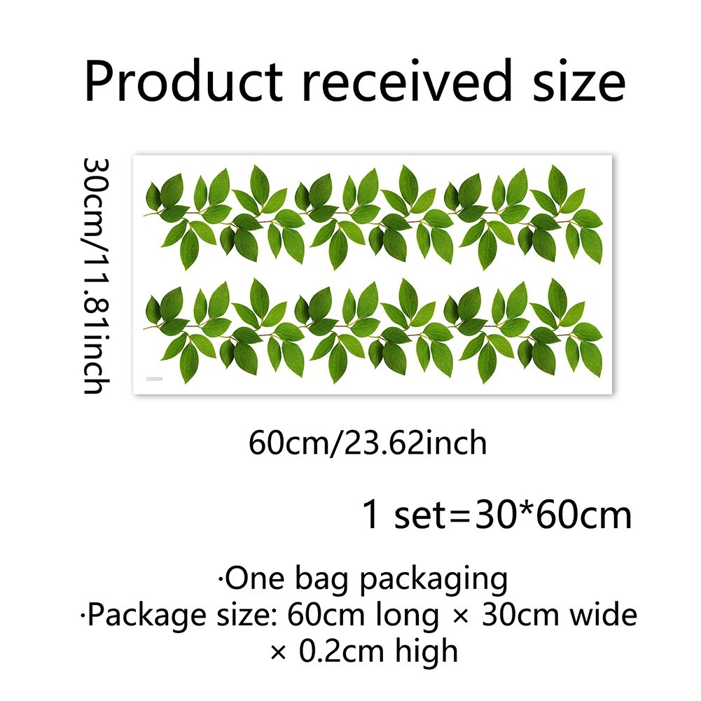 Easy to Apply and Remove PVC Wall Stickers Great for Kitchen and Bathroom