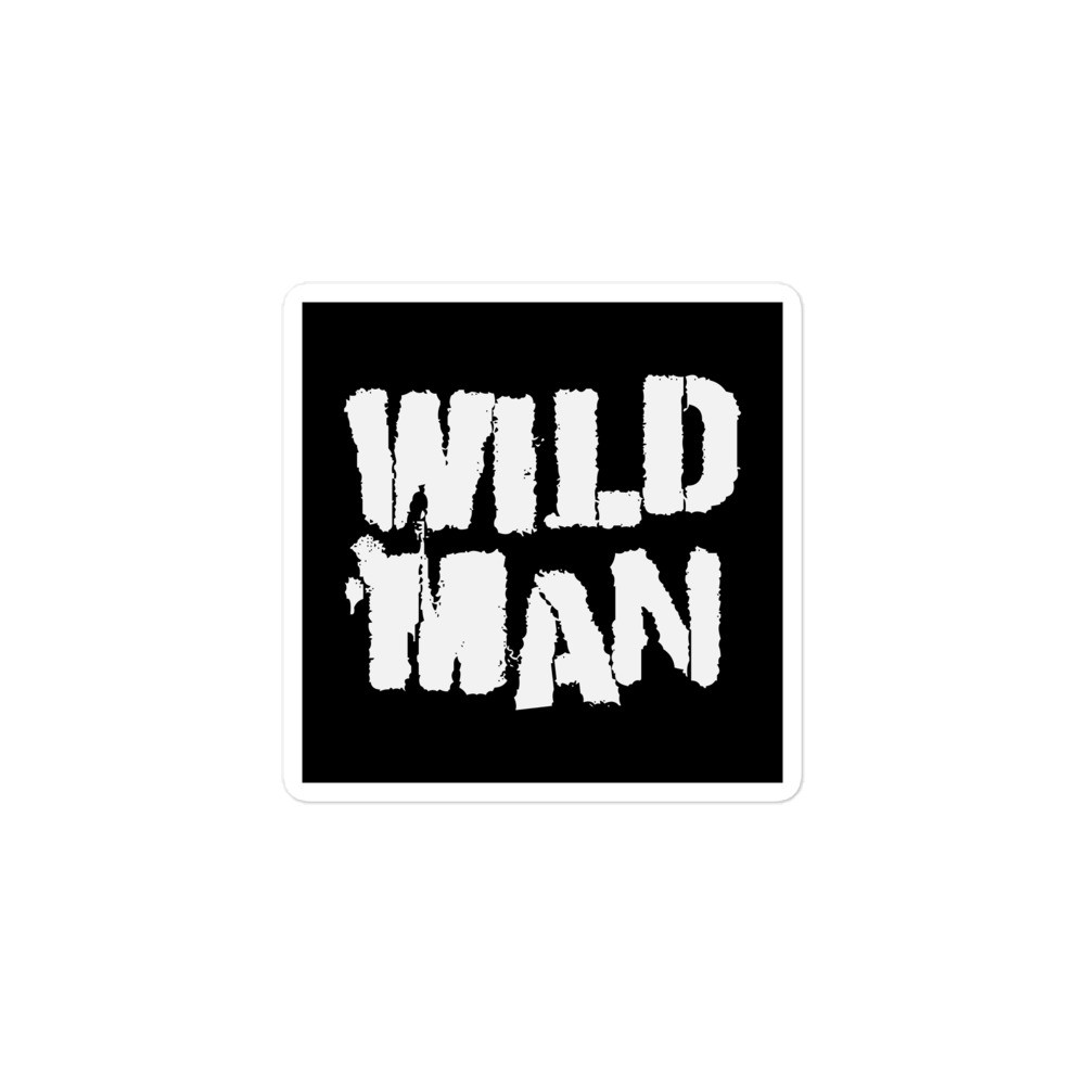 New Novelty Vinyl Sticker Wild Man Party Animal Outlaw Rebel Crazy Psycho