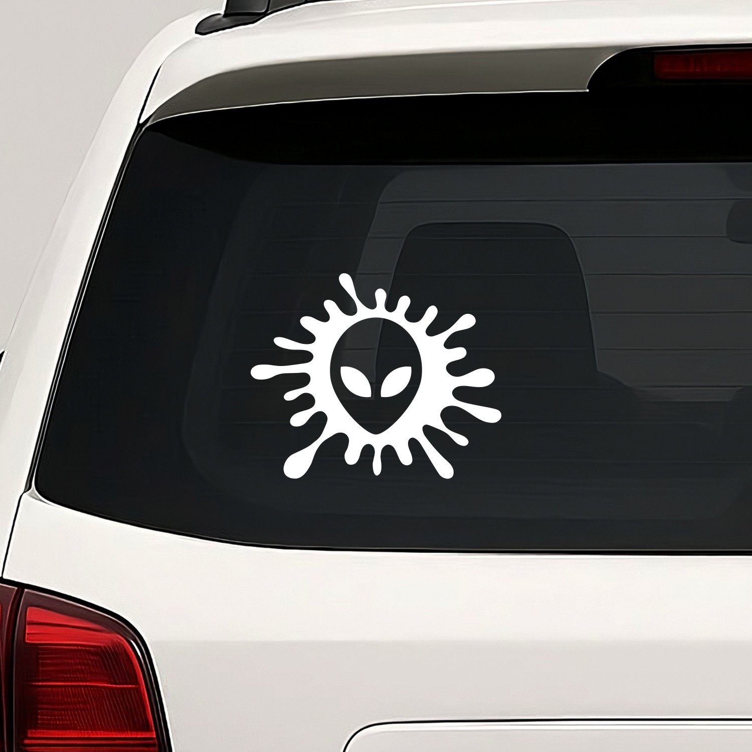 Paint Splash Alien Vinyl Die Cut Decal Sticker – UFO ET Extraterrestrial