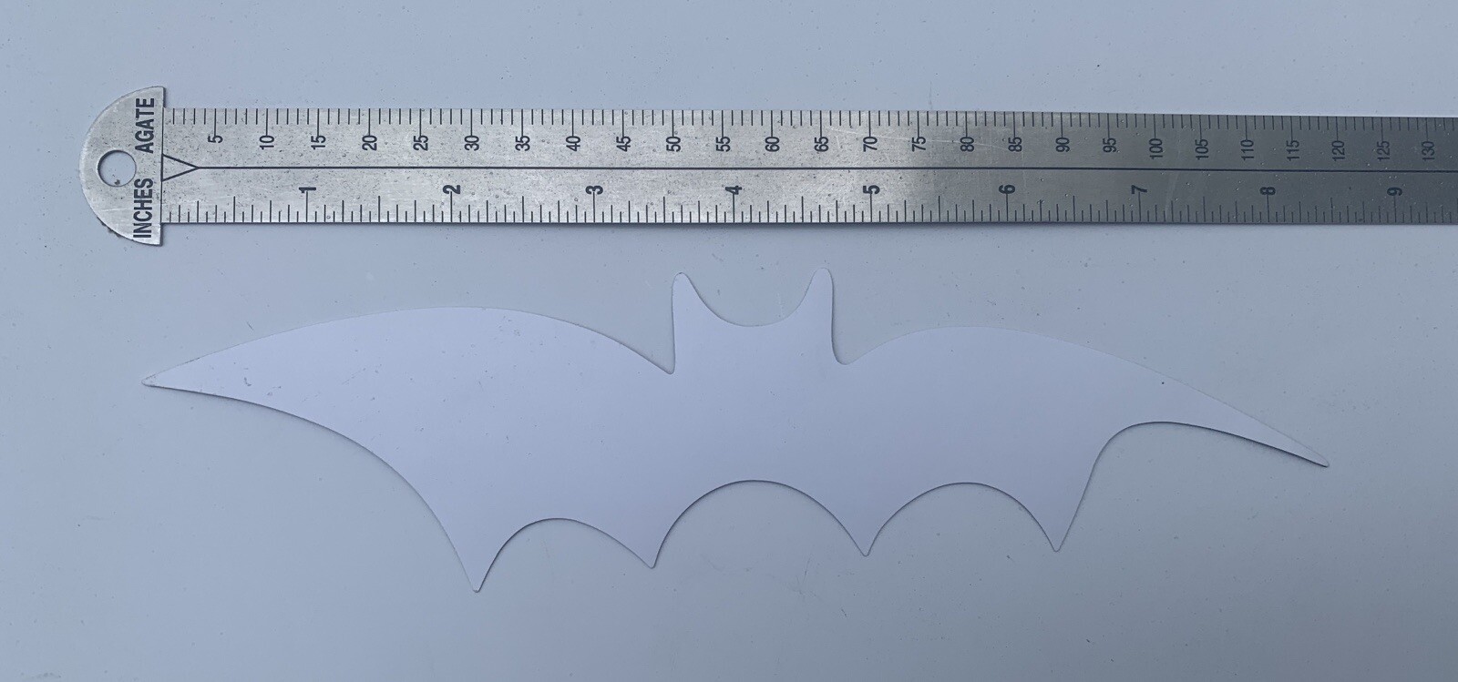 Bat Shaped Diecut Glossy Sticker Halloween
