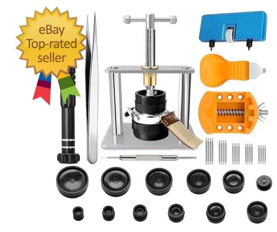Watch Press Tool Set, Watch Case Opener, Watch Battery Replacement, Watch Band