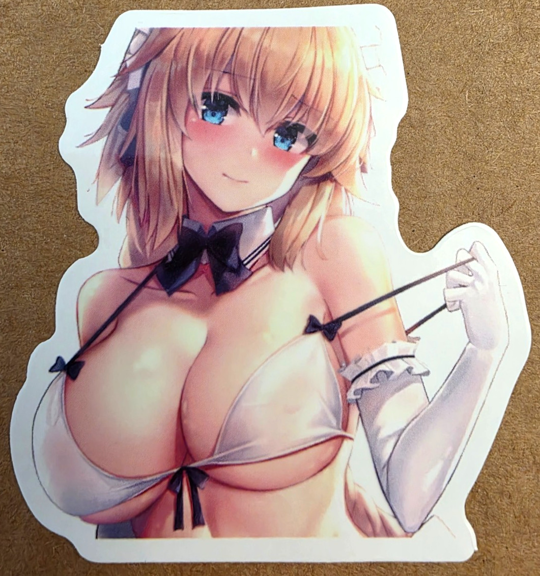 Waifu Sticker Girl Maid Idol Queen Princess Lingerie Anime Manga Pin Up Pinup