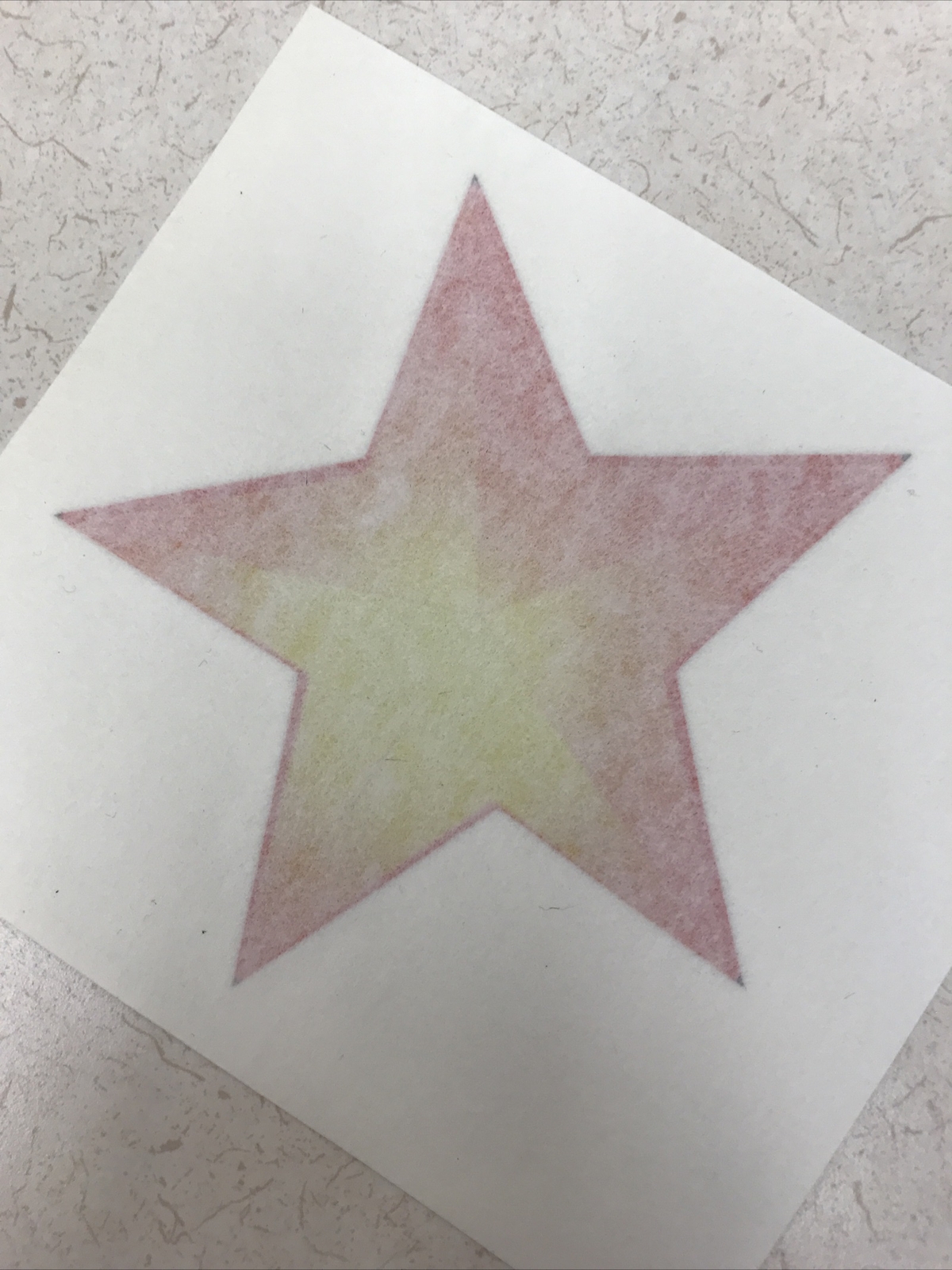 NEW Sticker Star Yellow Red Orange Car Sticker Sports Vinyl Decal Waterproof