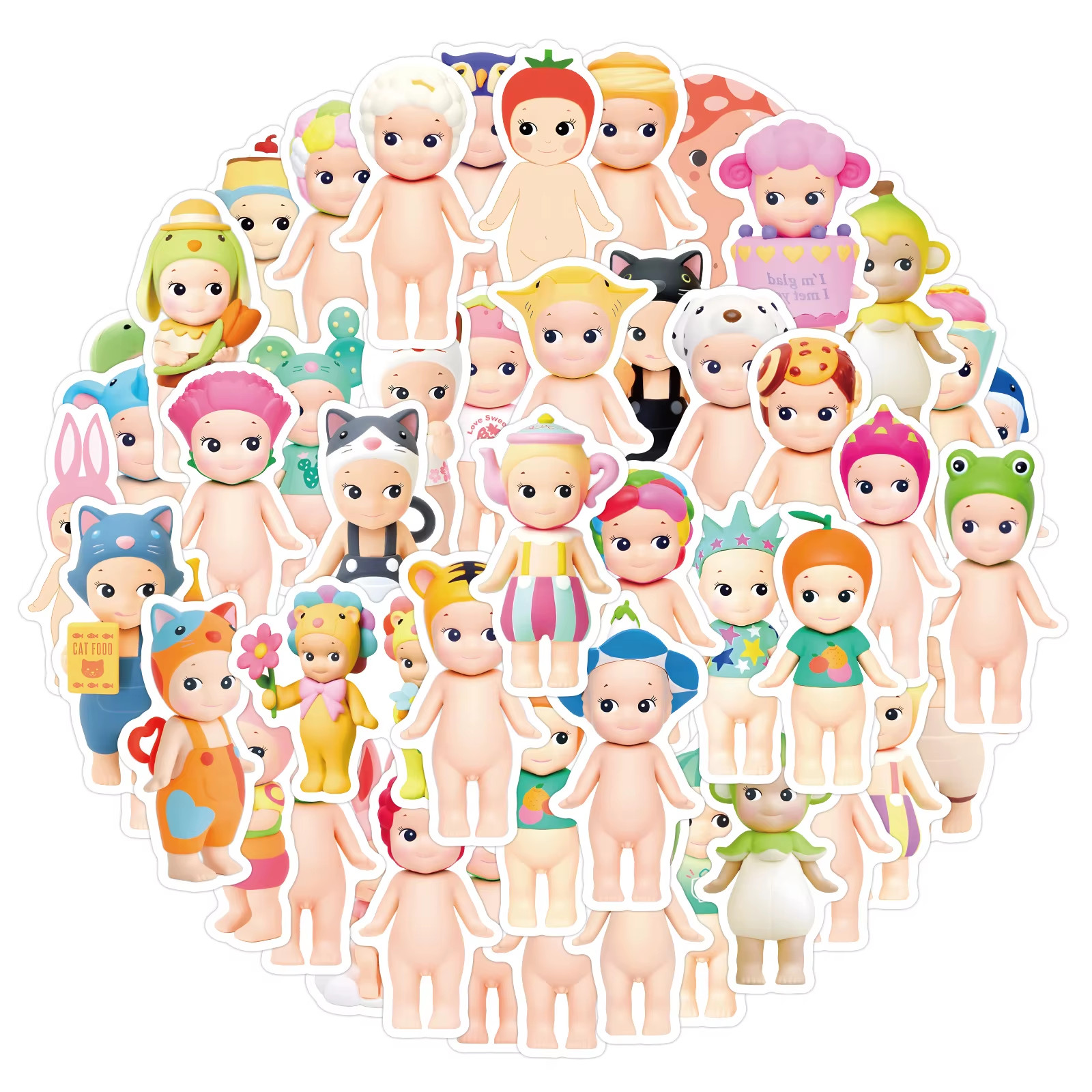 60 Pc Sonny Angel Stickers Cute Kawaii Decoration US Shipping