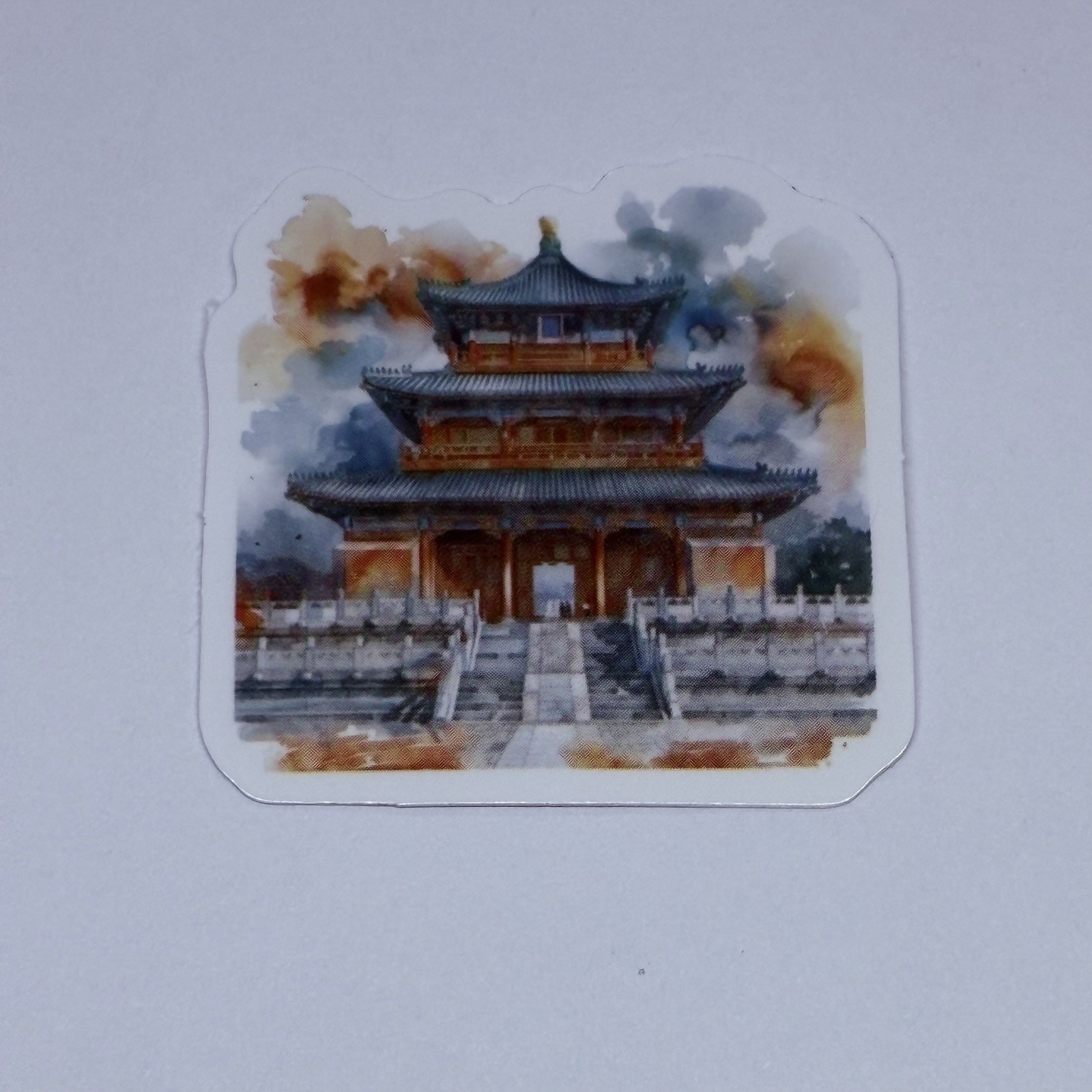 Forbidden City Beijing Sticker China Travel City Art Decal Vinyl Paint Style Tc9