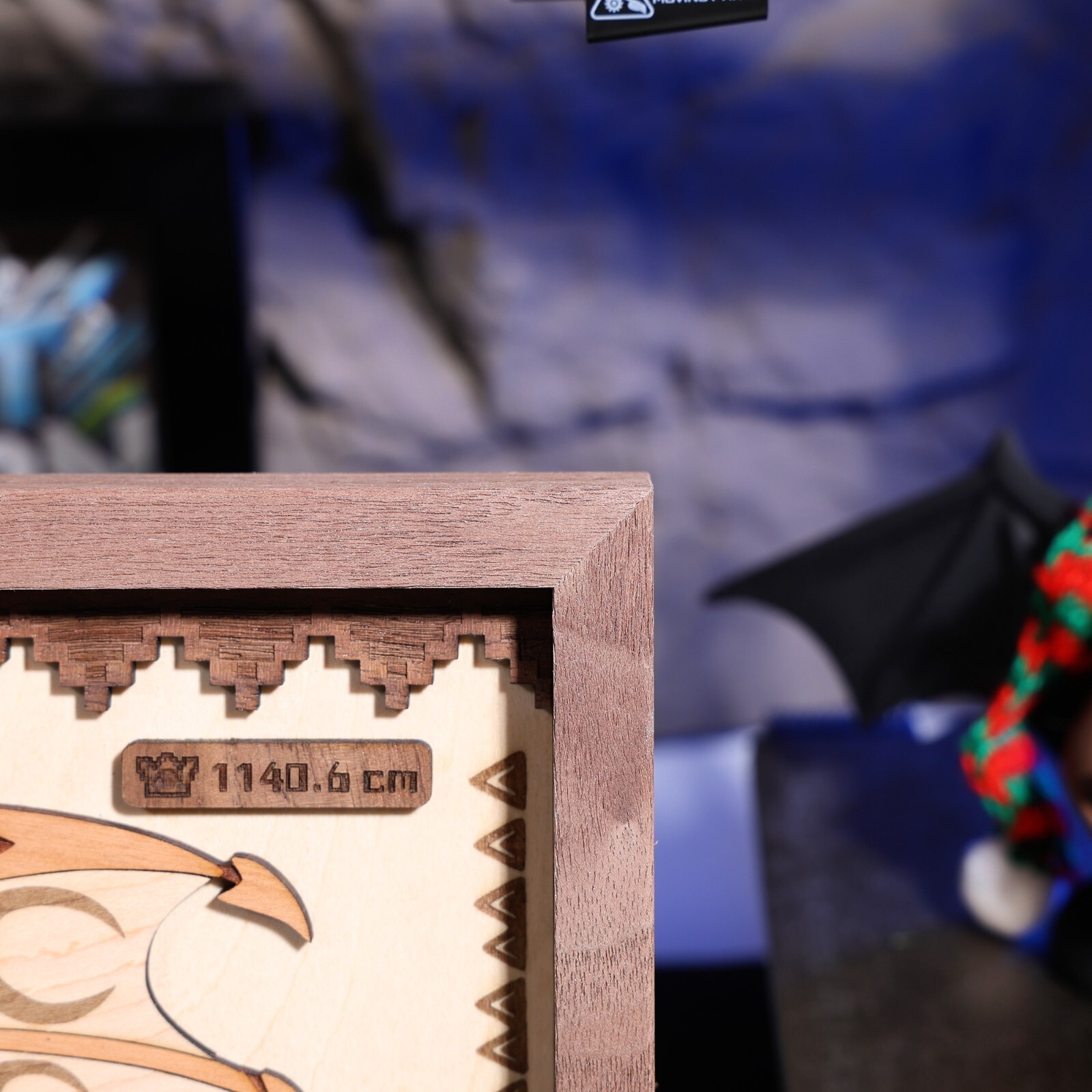 Handcrafted Rathalos Wooden Artwork | Perfect Gift for Monster Hunter Fans Gift