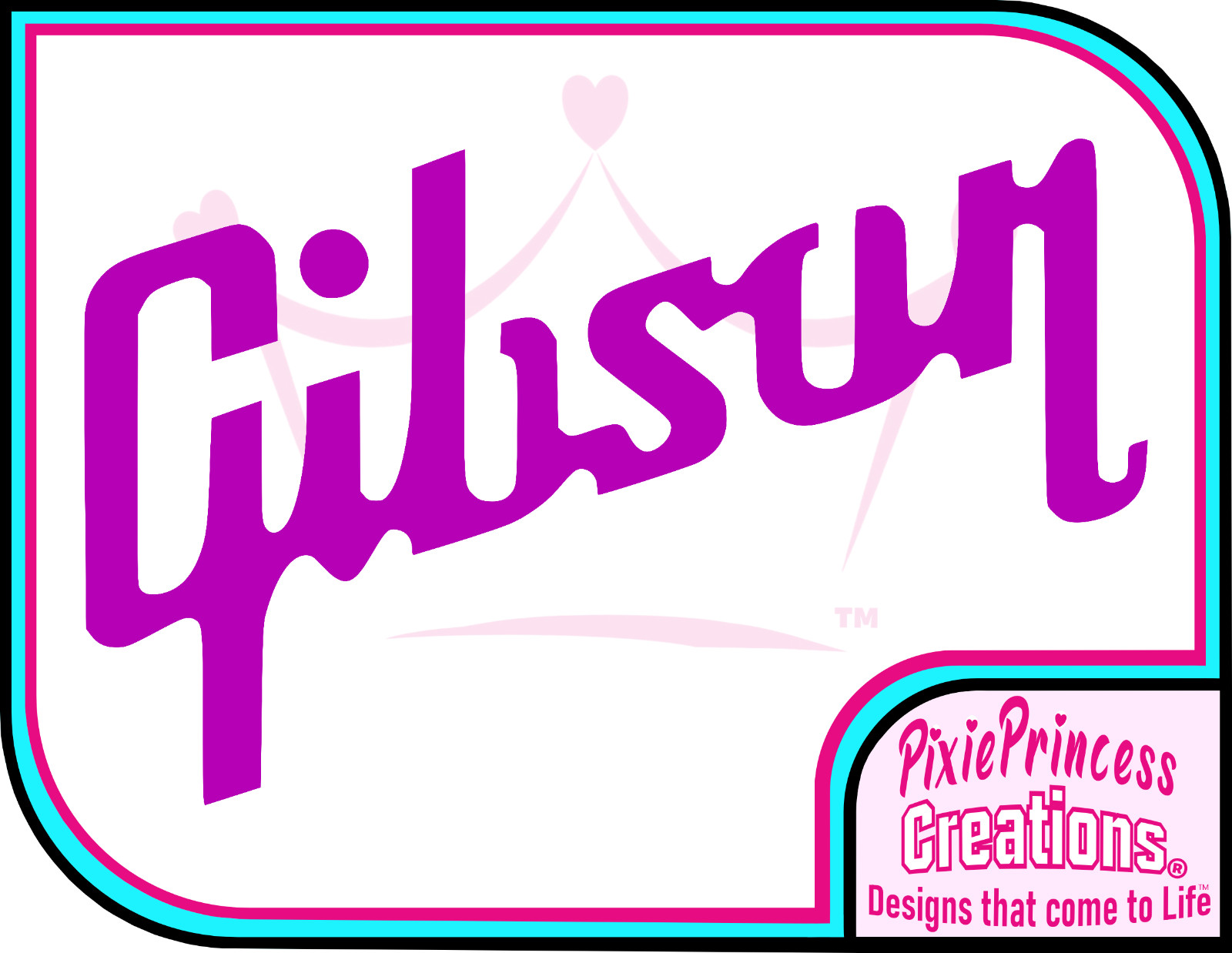 Gibson Guitar Bass Logo A Vinyl Sticker Car Bedroom Poster Art Wall Window Music