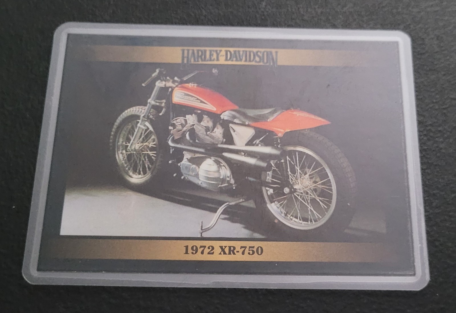 Harley Davidson Fridge/Locker/Cabinet Laminated Collectible Card Magnets VTG