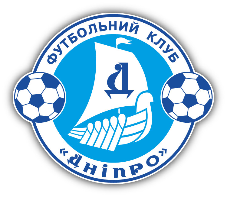 Dnipro Dnipropetrovsk Ukraine Soccer Football Car Bumper Sticker Decal 5" x 4"