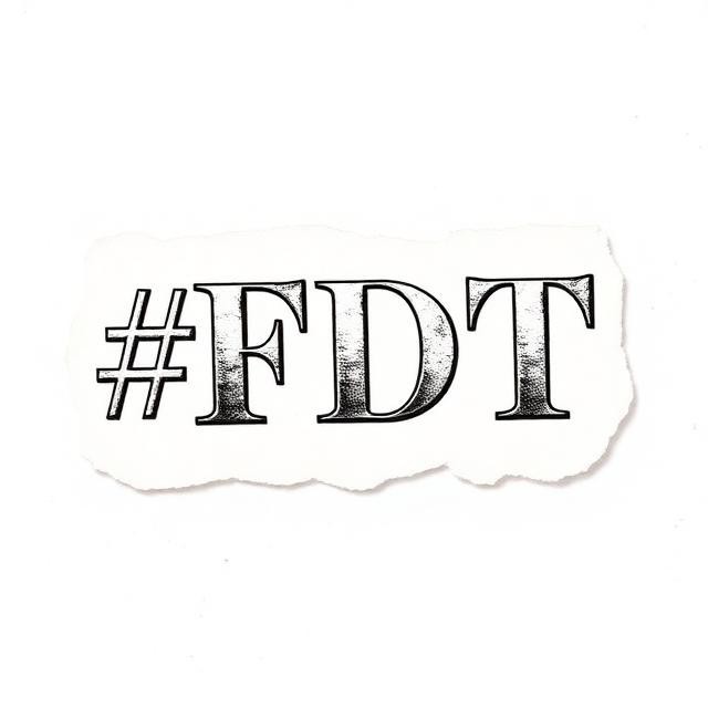 Anti Trump Protest FDT Vinyl Sticker Political Humor Car Window