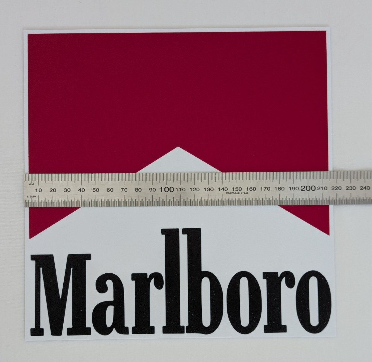Marlboro Logo Wall Sign Smokes Cigarettes Tobacco Western F1 Racing 3d Print
