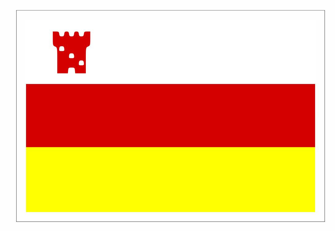 Santa Barbara California Flag Sticker Decal F702