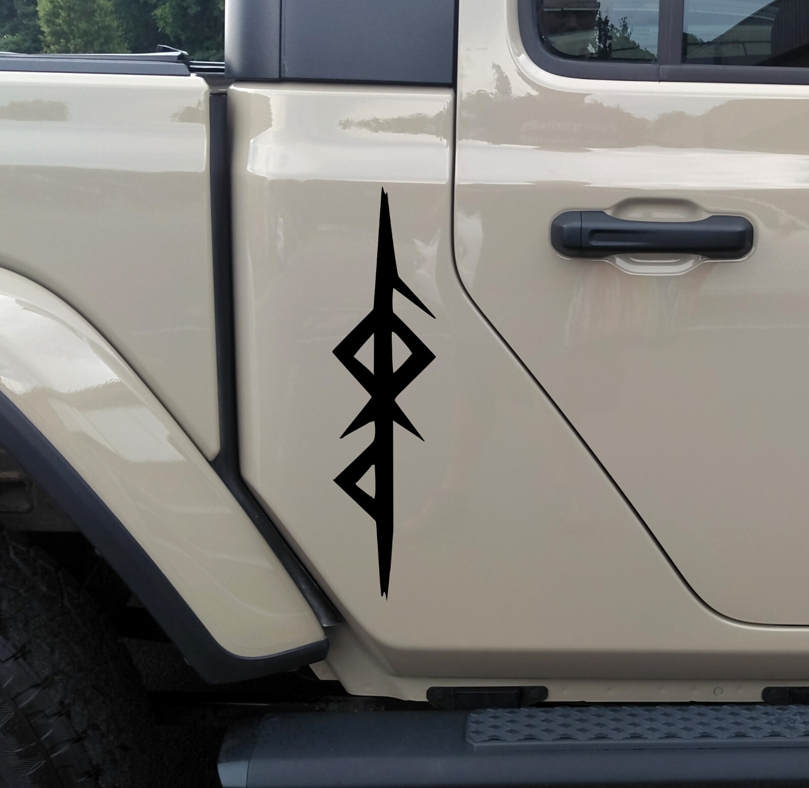 Loki Bindrune Vinyl Decal – Viking Norse God Mischief Rune – Die Cut Sticker