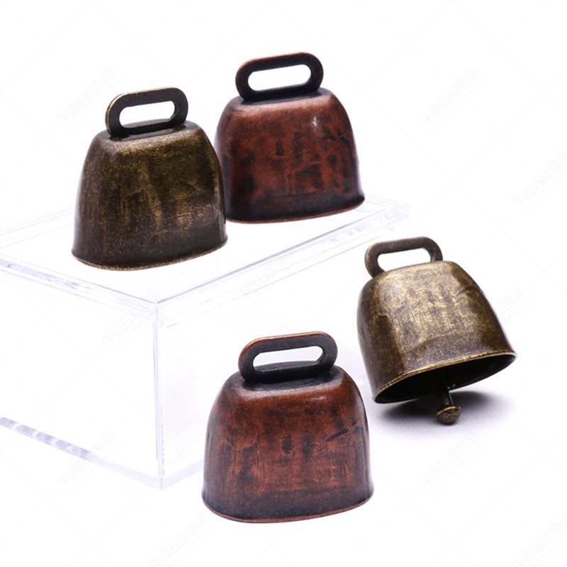 3Pcs Durable Brass Bells for Farm Animal Cattle Goat Farm Loud Bronze Bell