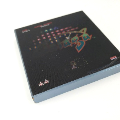 VIDEO GAME – GALAGA – 3D 6x6x1.5 Wooden hologram
