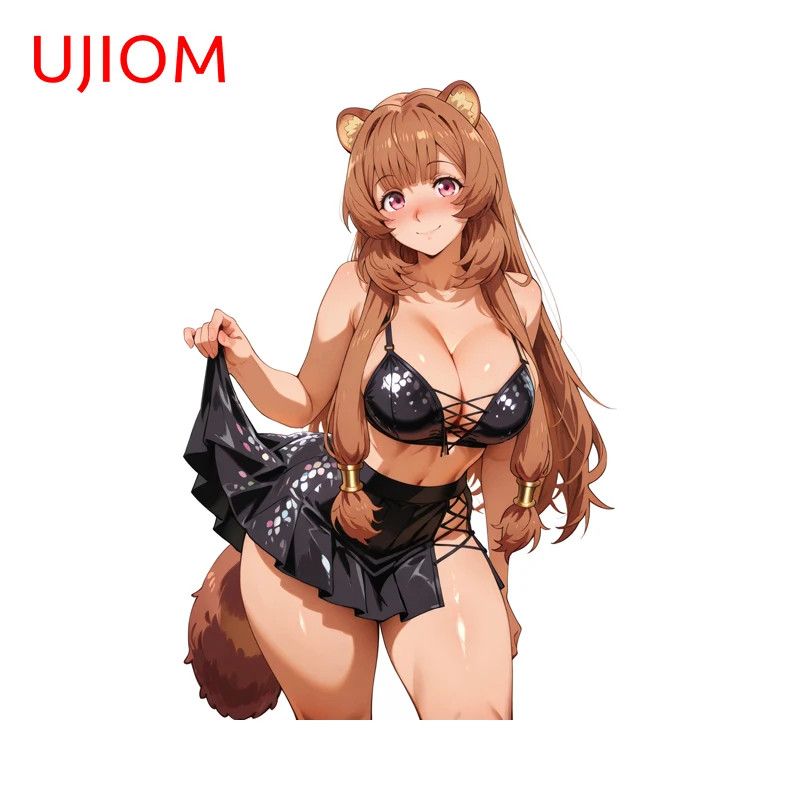 UJIOM Raphtalia Cool Bikini Wall Stickers Sweet Anime Girl Door Stopper Bathroom