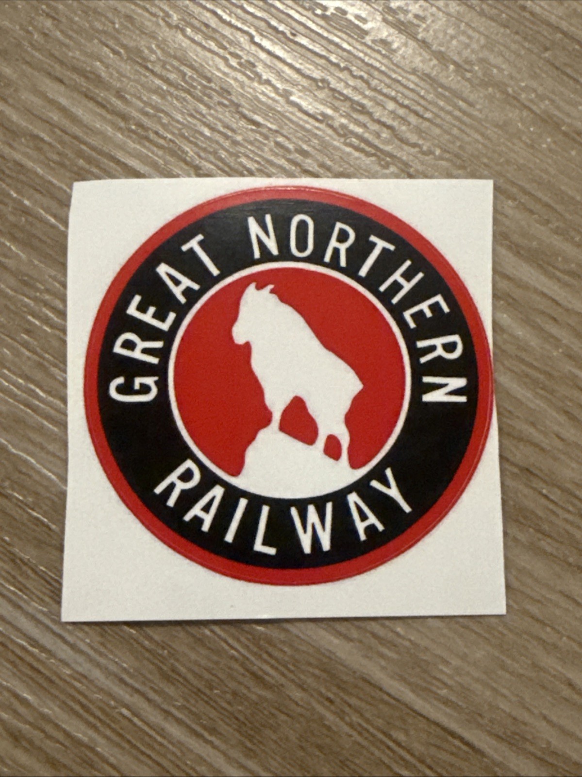 Great Northern railway sticker weatherproof bumper vinyl decal 2 Inches