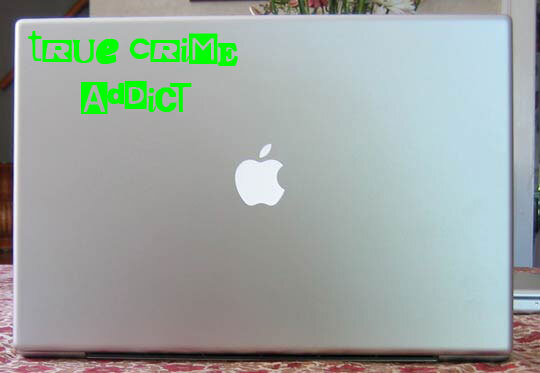 TRUE CRIME ADDICT Decal Vinyl Custom Car Truck Camper Window True Crime Fan