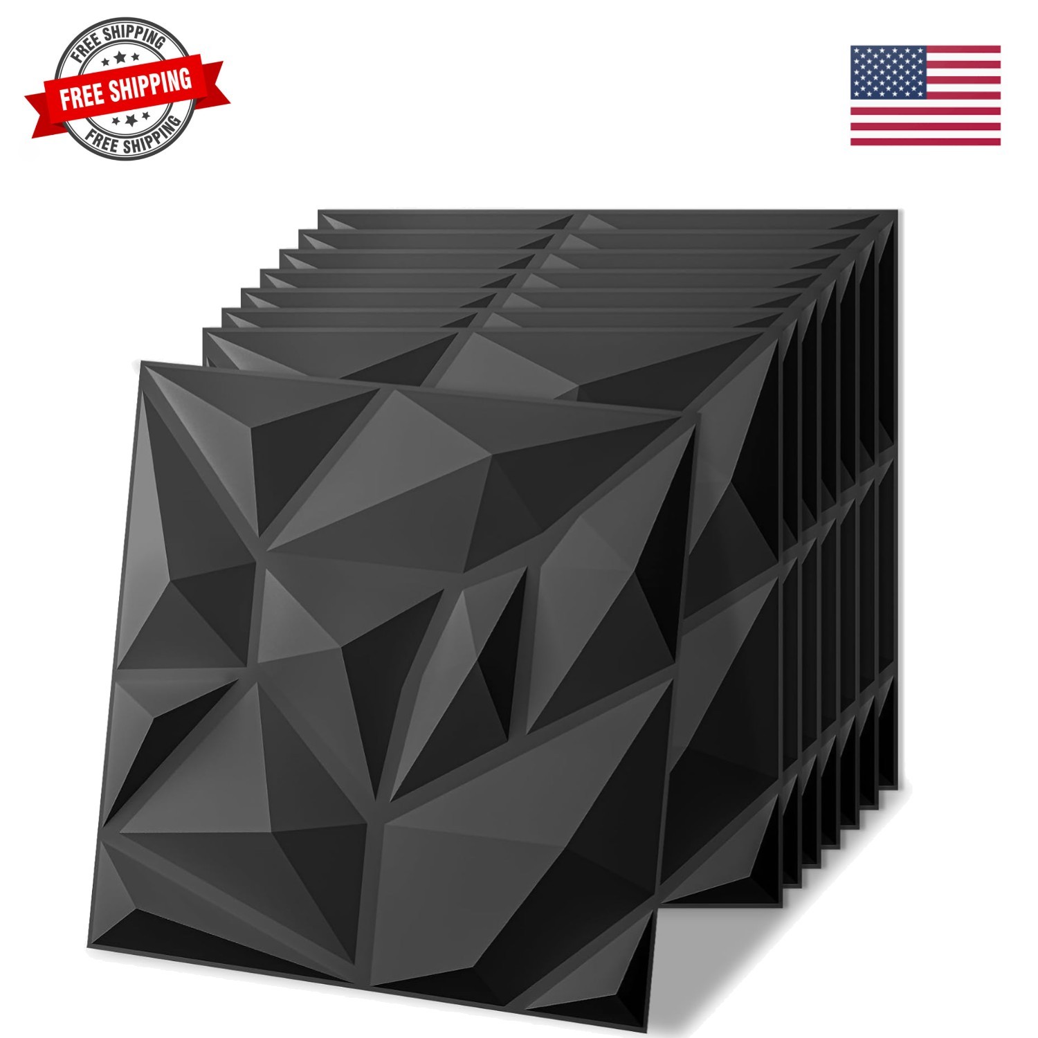 20 Pack Decorative 3D Wall Panels for Interior Wall Decor Living Room, 11.8"x…