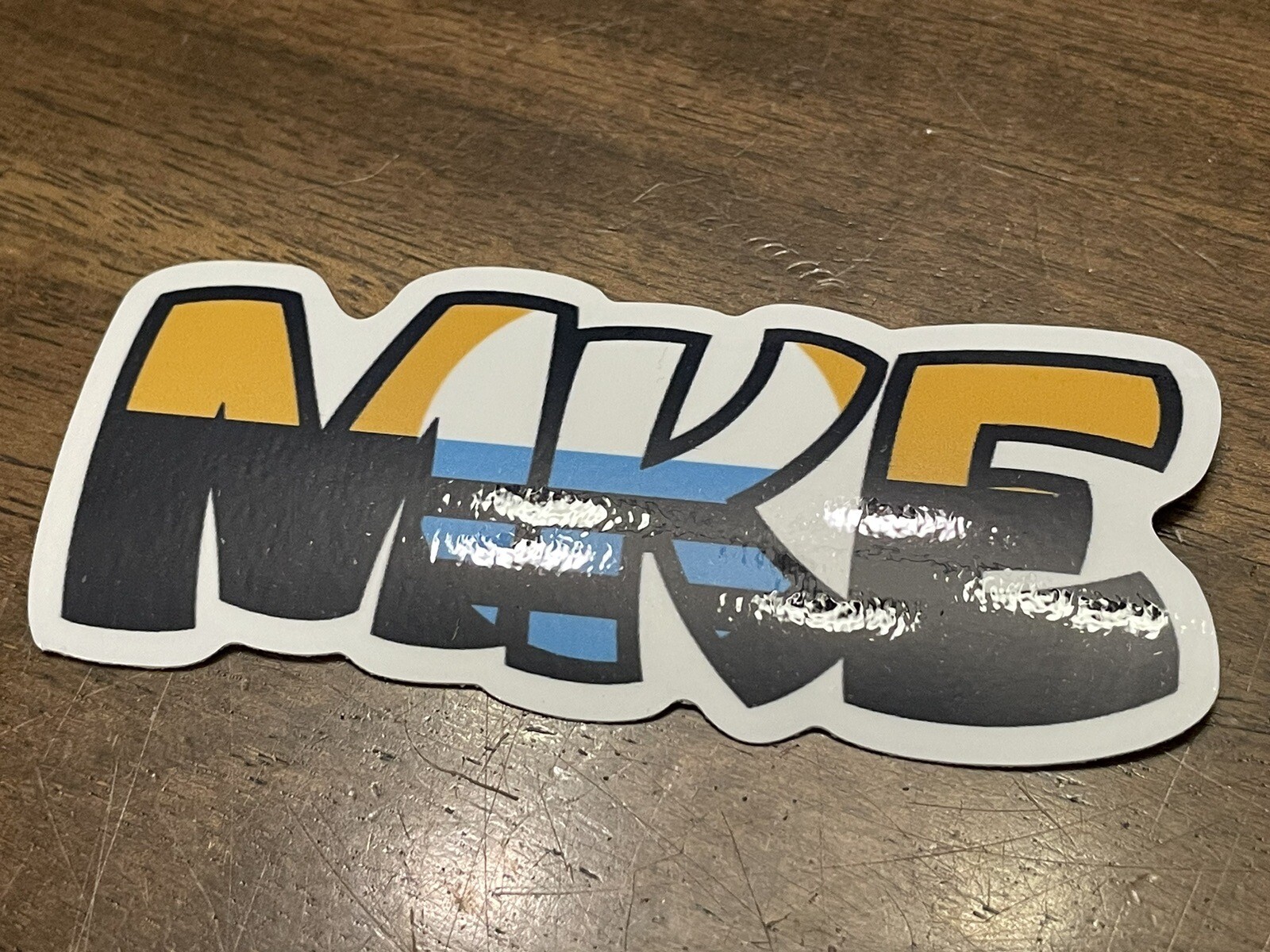 MKE Milwaukee People's Flag Sticker