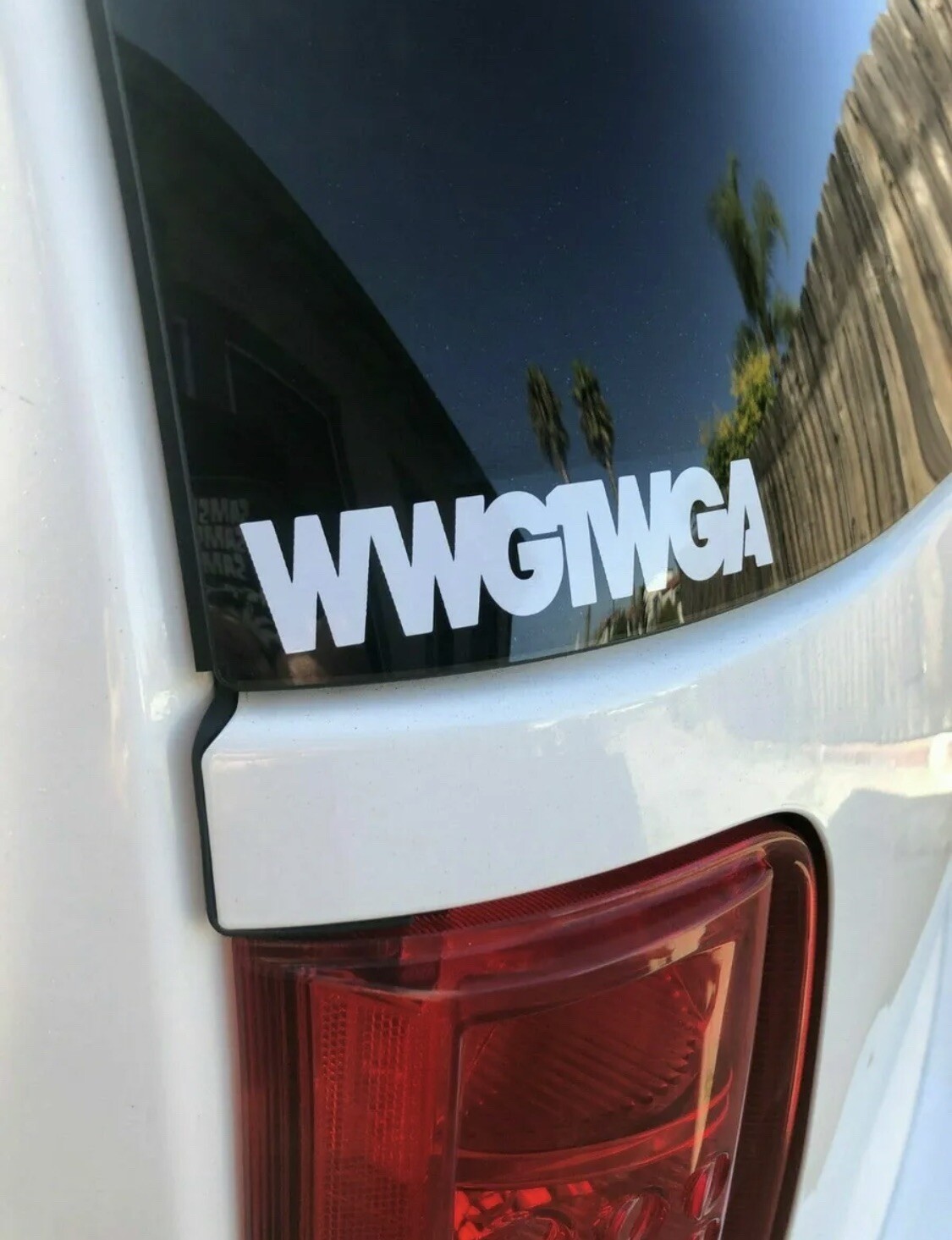 Where we go… Premium Vinyl Decal 5" (qty 4)
