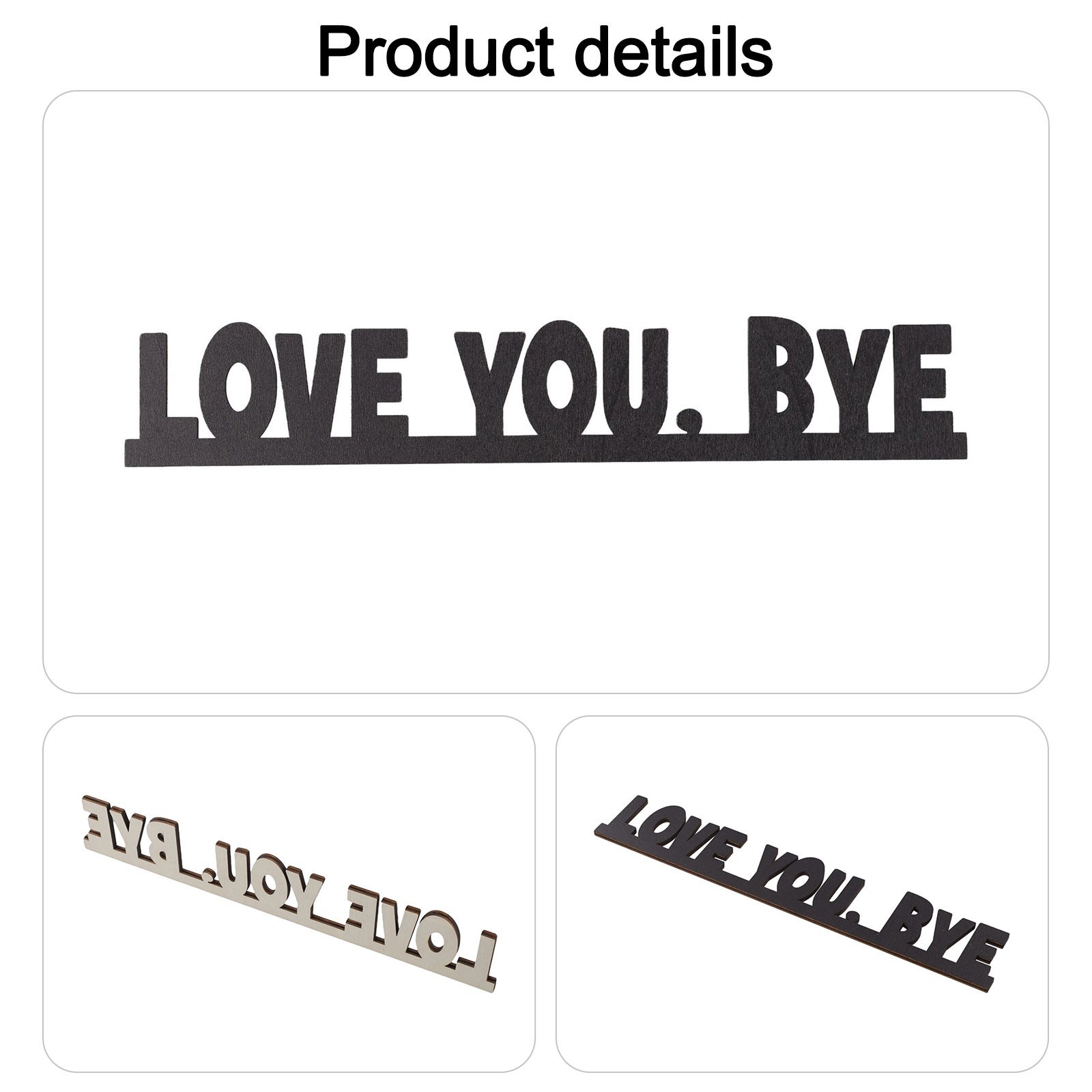 Aesthetic Wooden Wall Decoration with Humor Perfect for Home Entrances