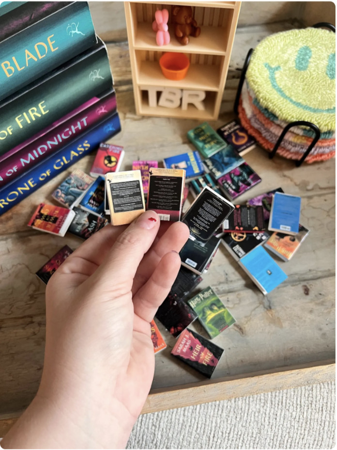 Custom Miniature Books Tiny Book Gifts Bookish Mini Decor