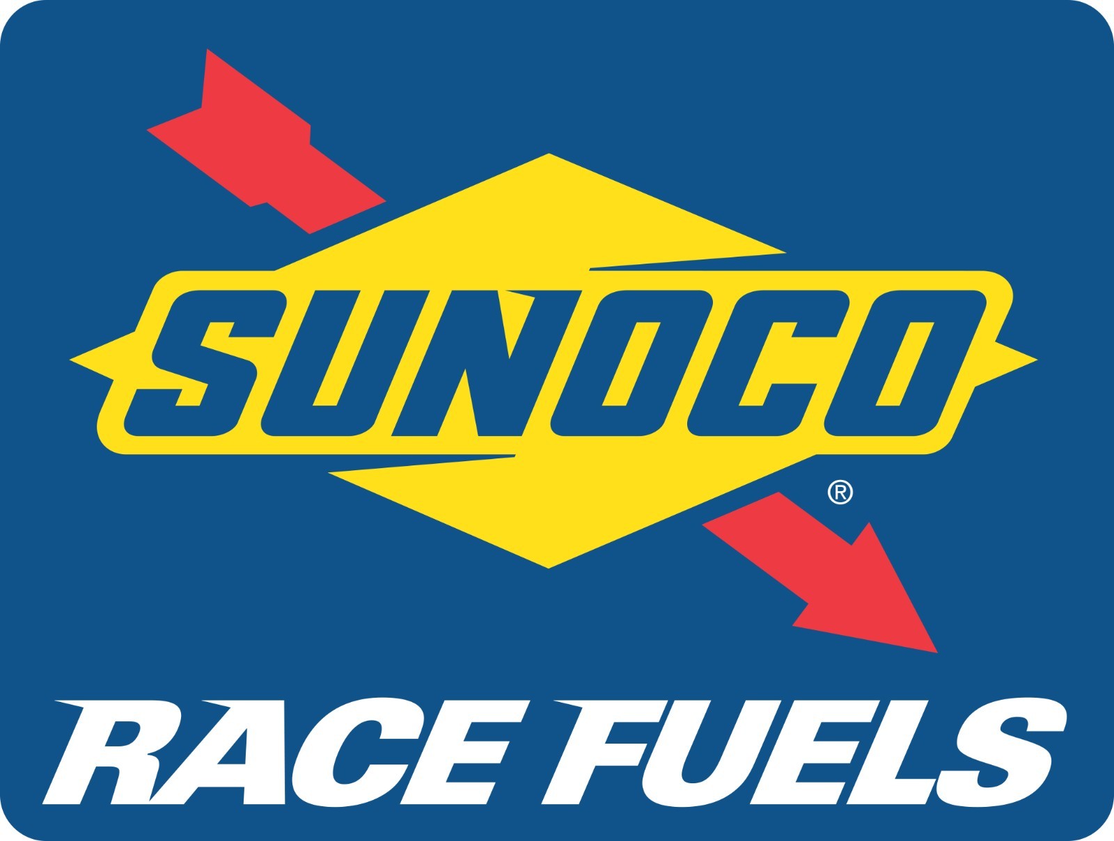 Sunoco Racing Fuels Floor Vinyl Decal Sticker 5"-52" carpet concrete