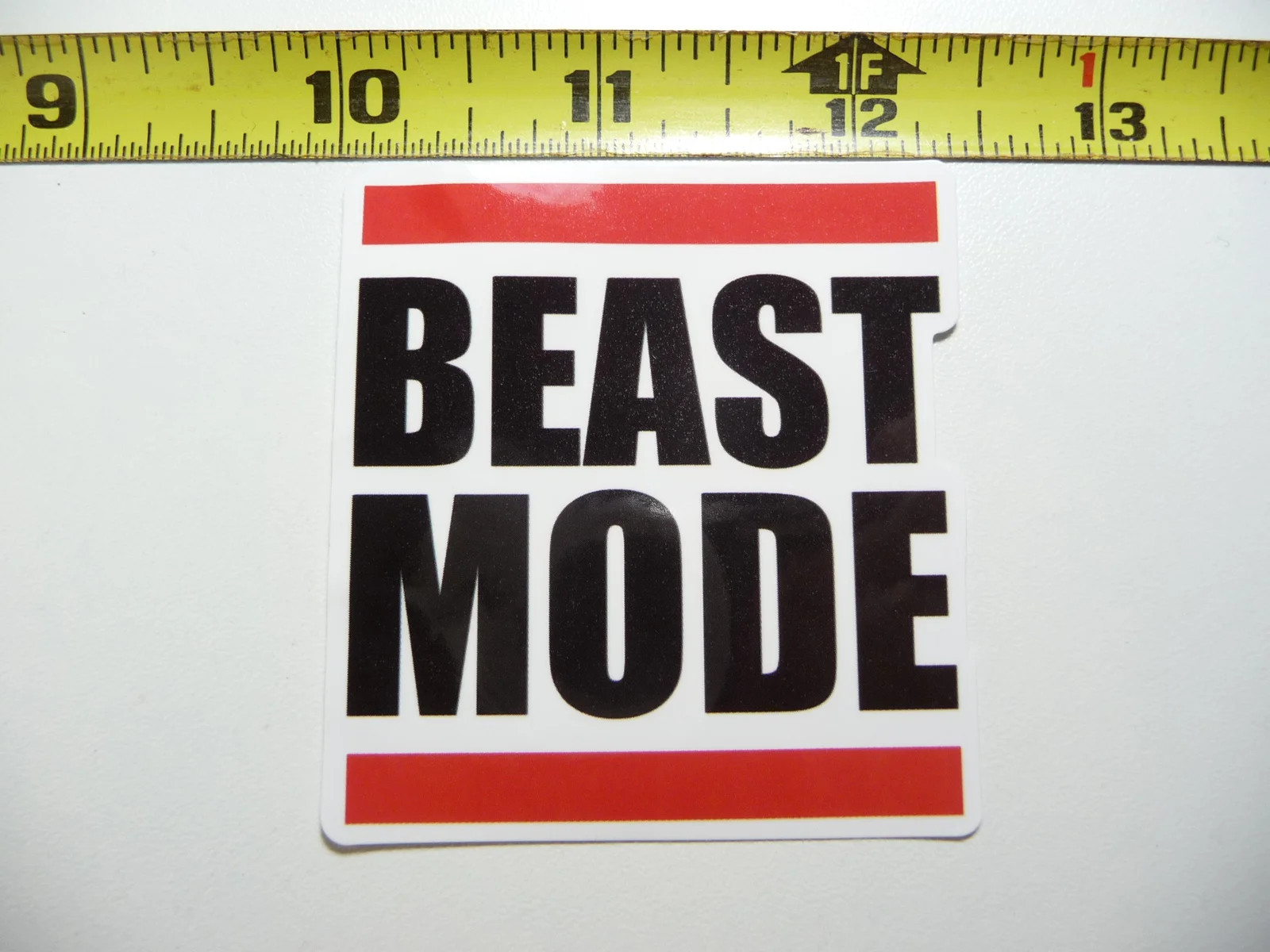 BEAST MODE GENERIC SMALL STICKER DECAL FITNESS EXERCISE WEIGHTLIFTING
