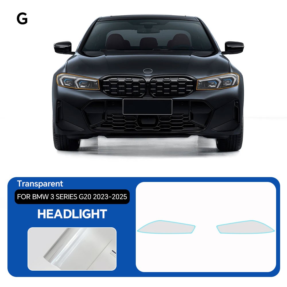 BMW 3 Series G20 2023-UP Full Car Kit Precut Paint Protection Film Clear Bra PPF