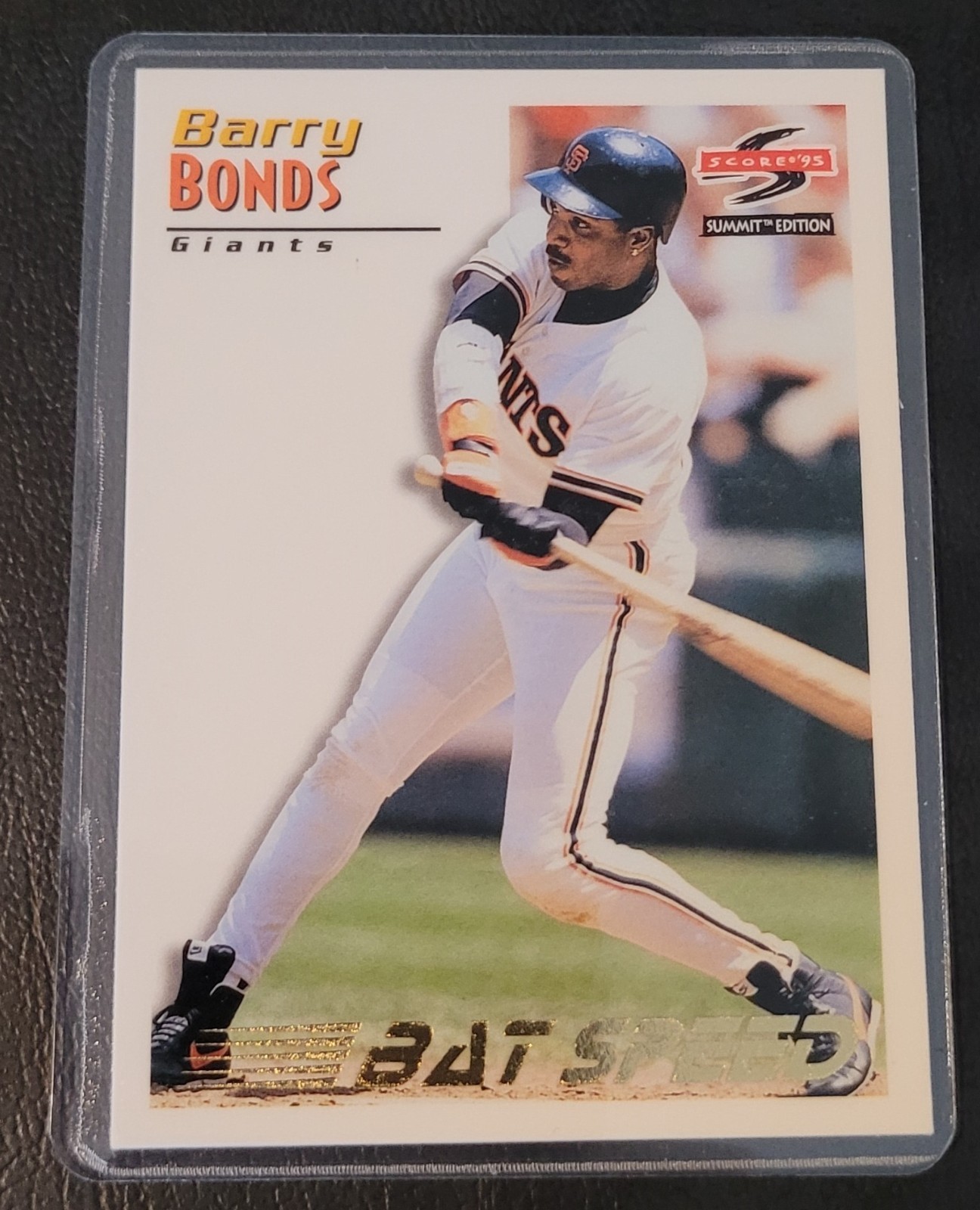BARRY BONDS Baseball Card HOF Fridge/Locker/Cabinet Laminated Magnet