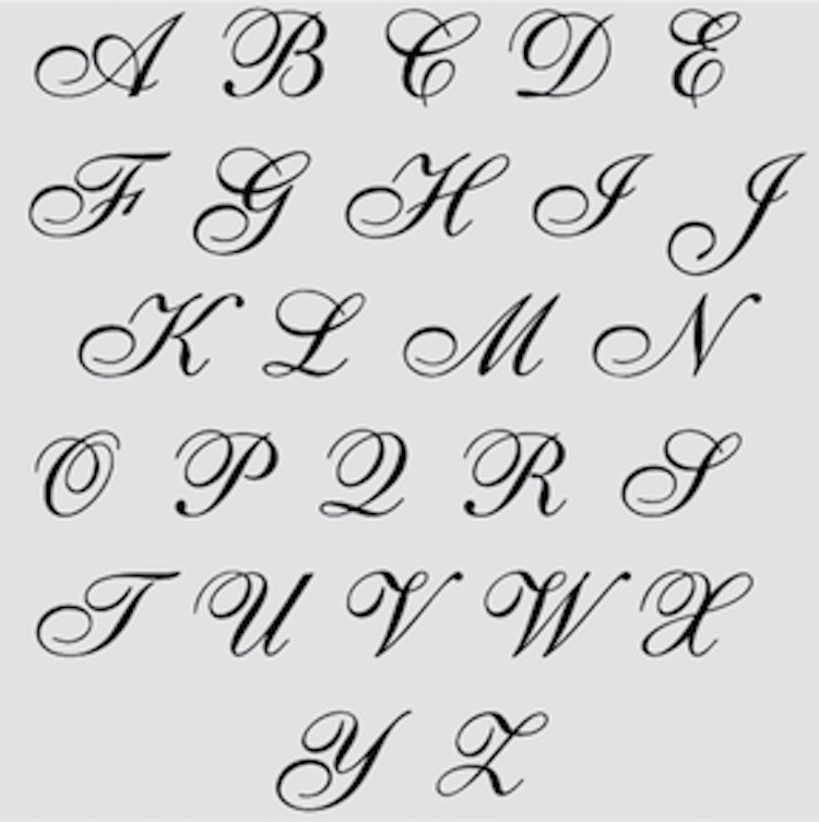 Fancy Initial Wall Decal Custom Monogram Wallpaper Vinyl Name Removable Art, b51