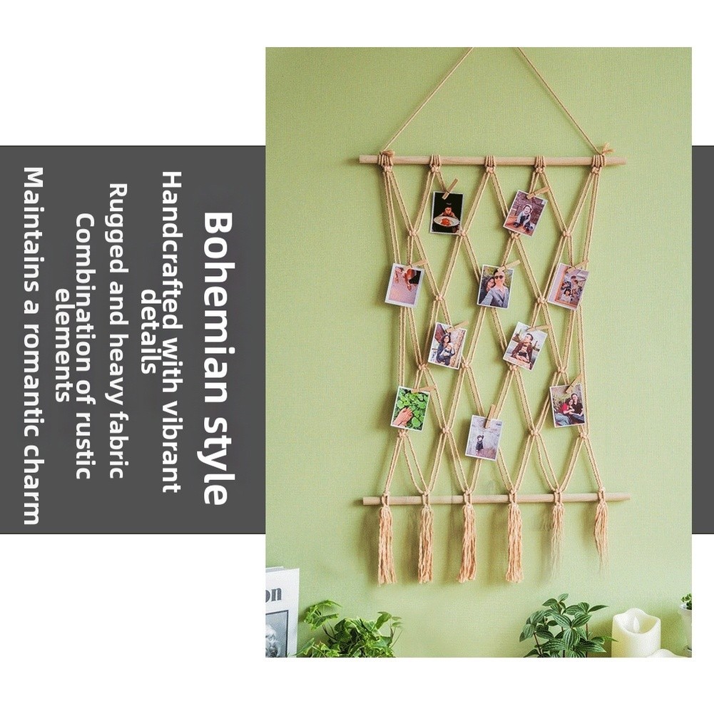 for Nordic Cotton Tapestry Wall Hanging 40x80cm for Living Room Bohemian Home