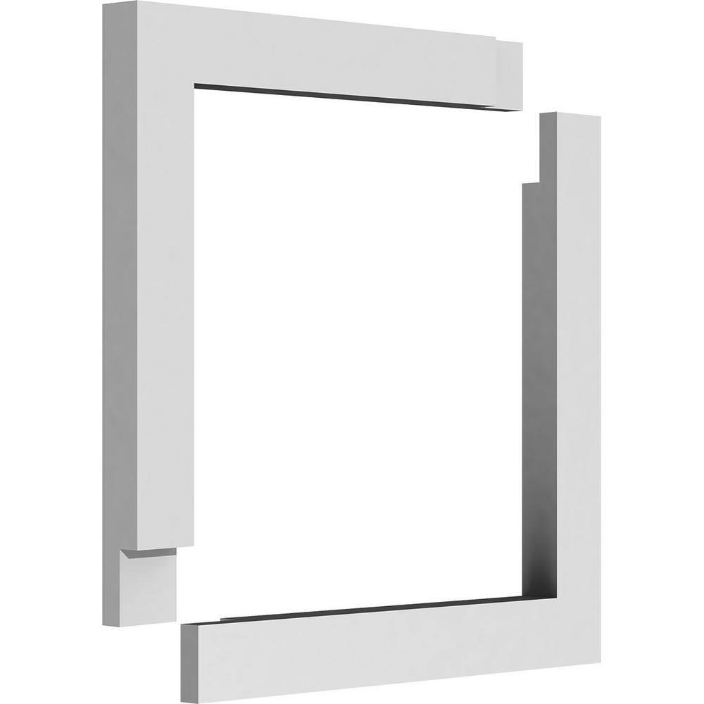 14"W X 12"H X 3/8"P Prescott Decorative Wall Panel (Two-Piece)