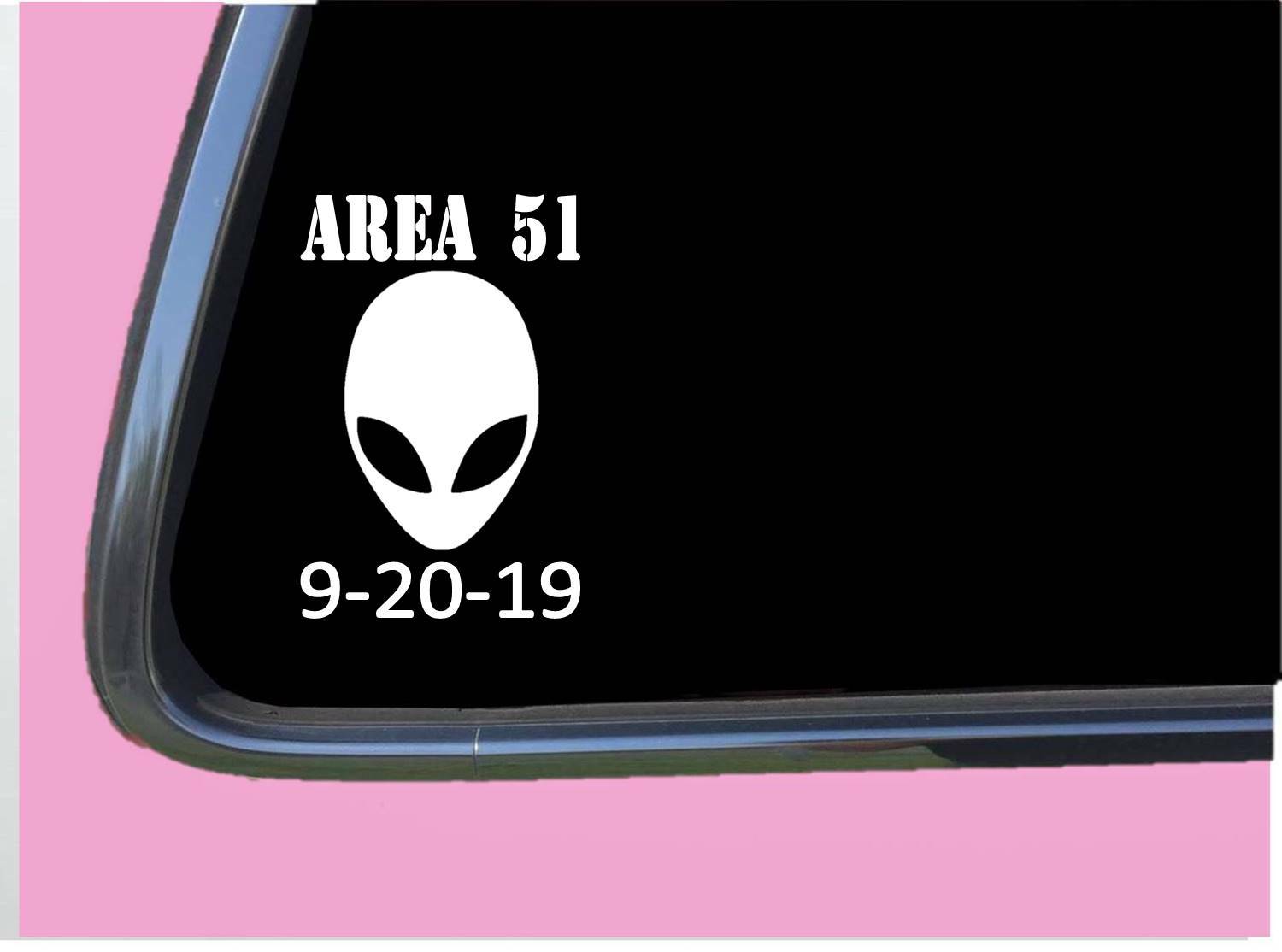 Area 51 Sticker Decal TP 791 6" Decal alien ufo