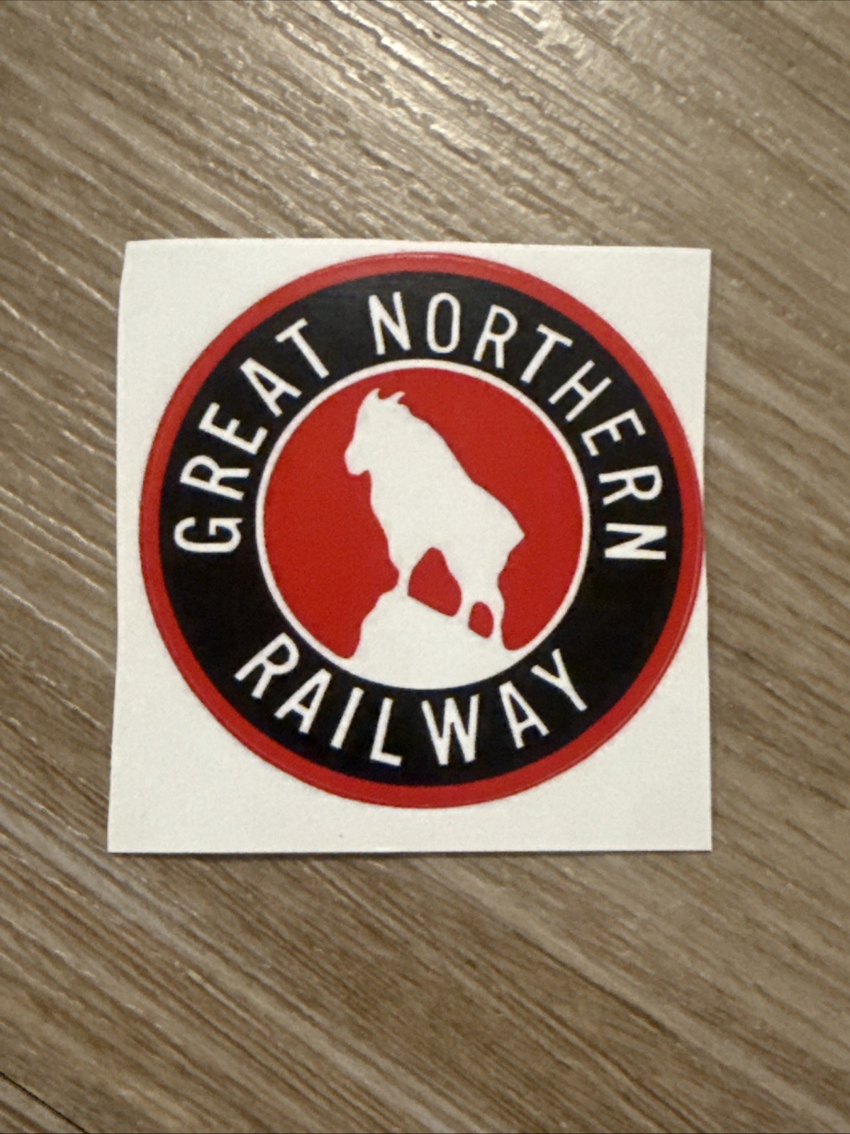 Great Northern railway sticker weatherproof bumper vinyl decal 2 Inches