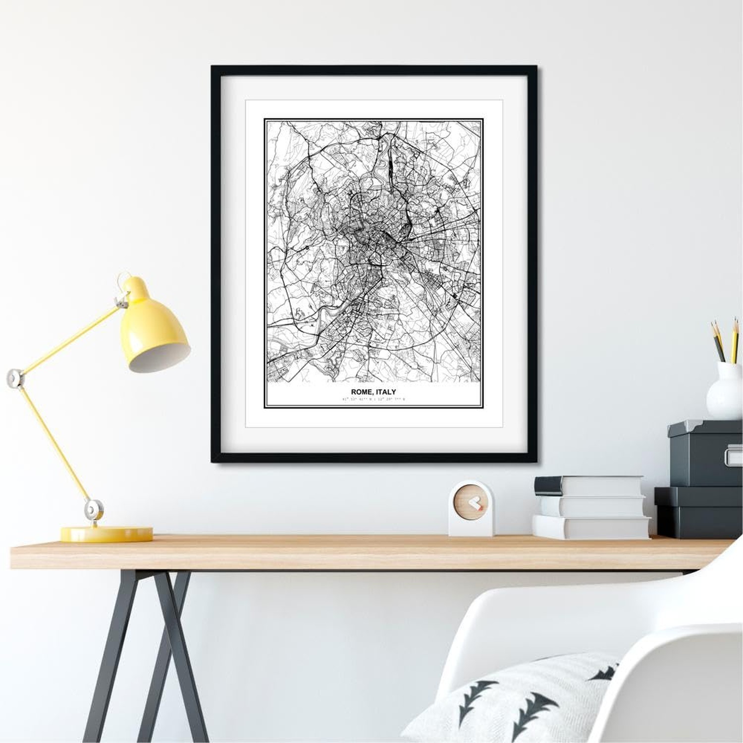Susie Arts 11X14 Unframed Rome Italy Wall Art Metropolitan City View Abstract…