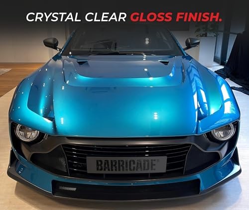 Barricade Premium Paint Protection Vinyl Film () 0.50" x 300" Clear Gloss