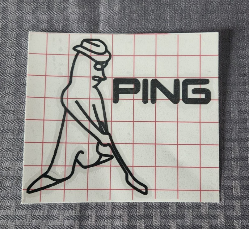Ping Golf Logo Vinyl Decal
