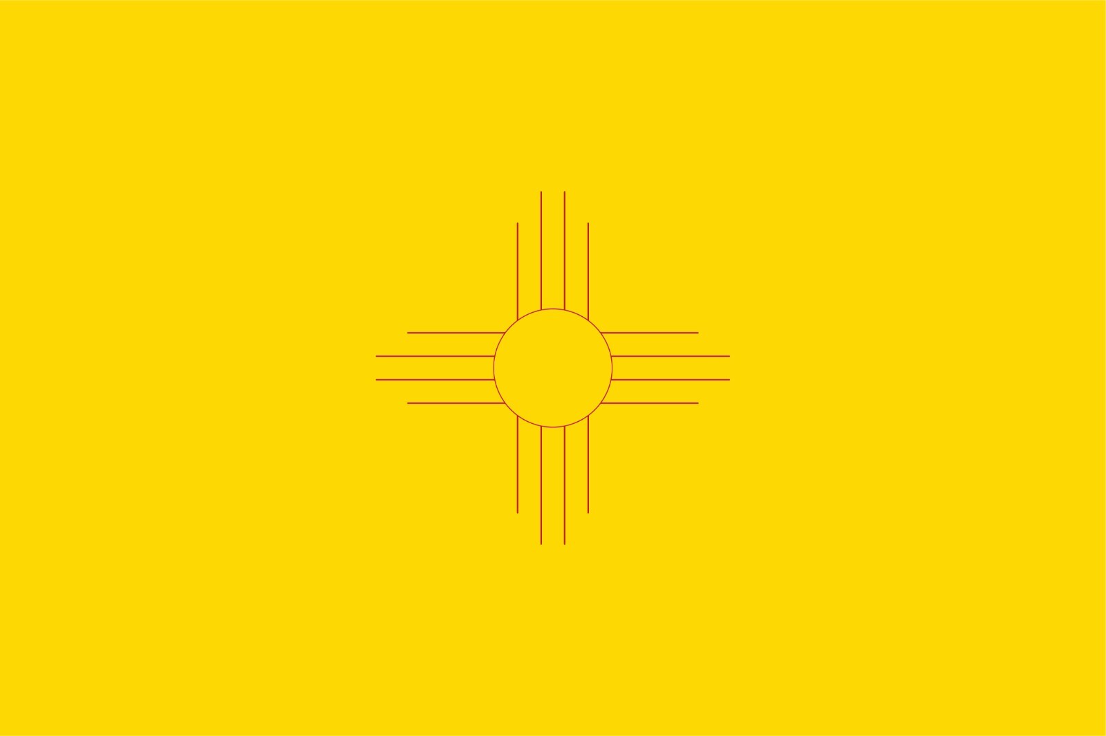 New Mexico State Flag Vinyl Decal Sticker Car Truck Bumper Laptop Mug Tumbler