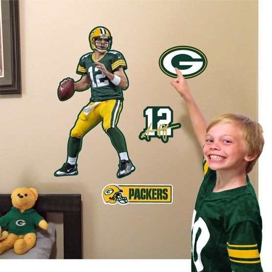 Green Bay Packers Aaron Rodgers 11 x 17" Multi-Purpose Decal"